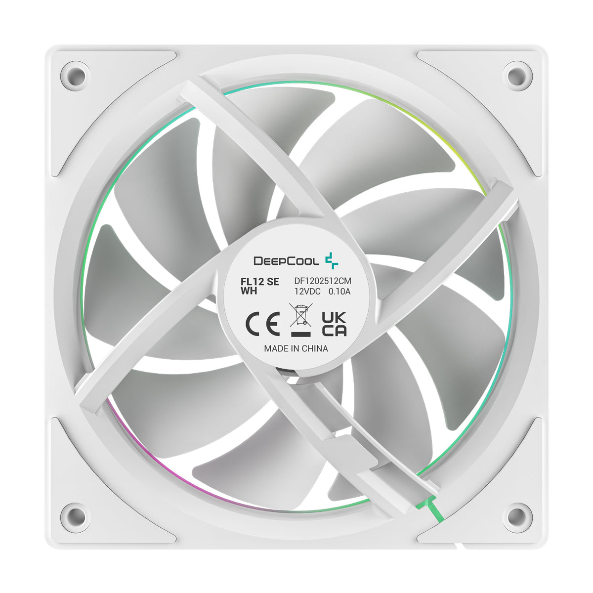 DeepCool FL12 SE 3-in-1 ARGB 120mm Fan 3 Pack - White