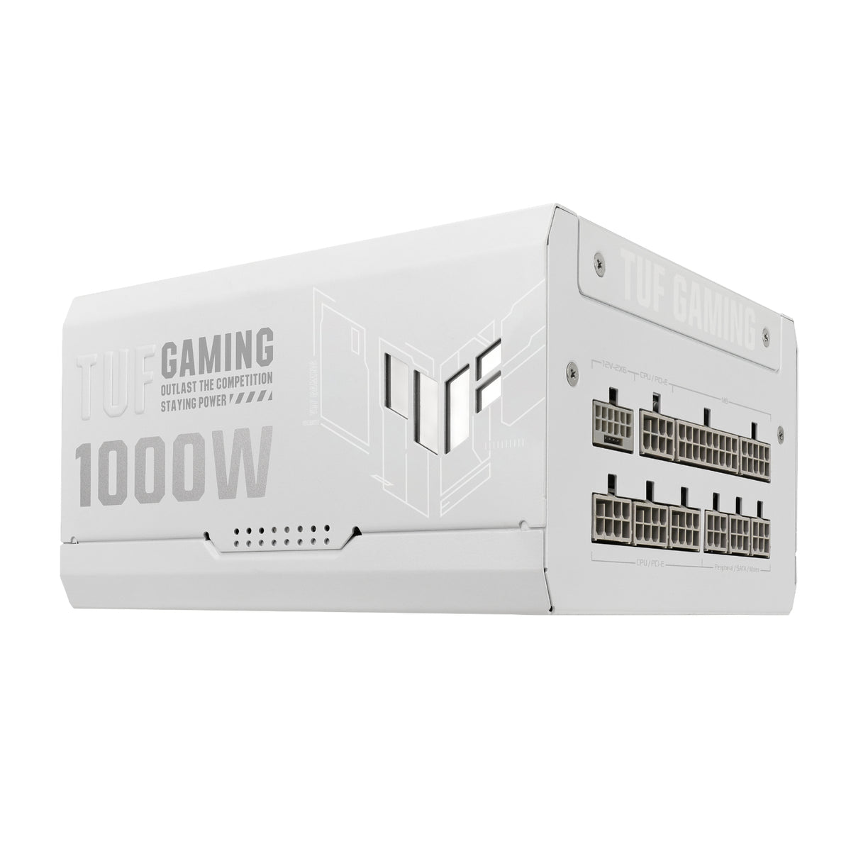 Asus TUF Gaming 1000W 80 PLUS Gold ATX Modular Power Supply - White
