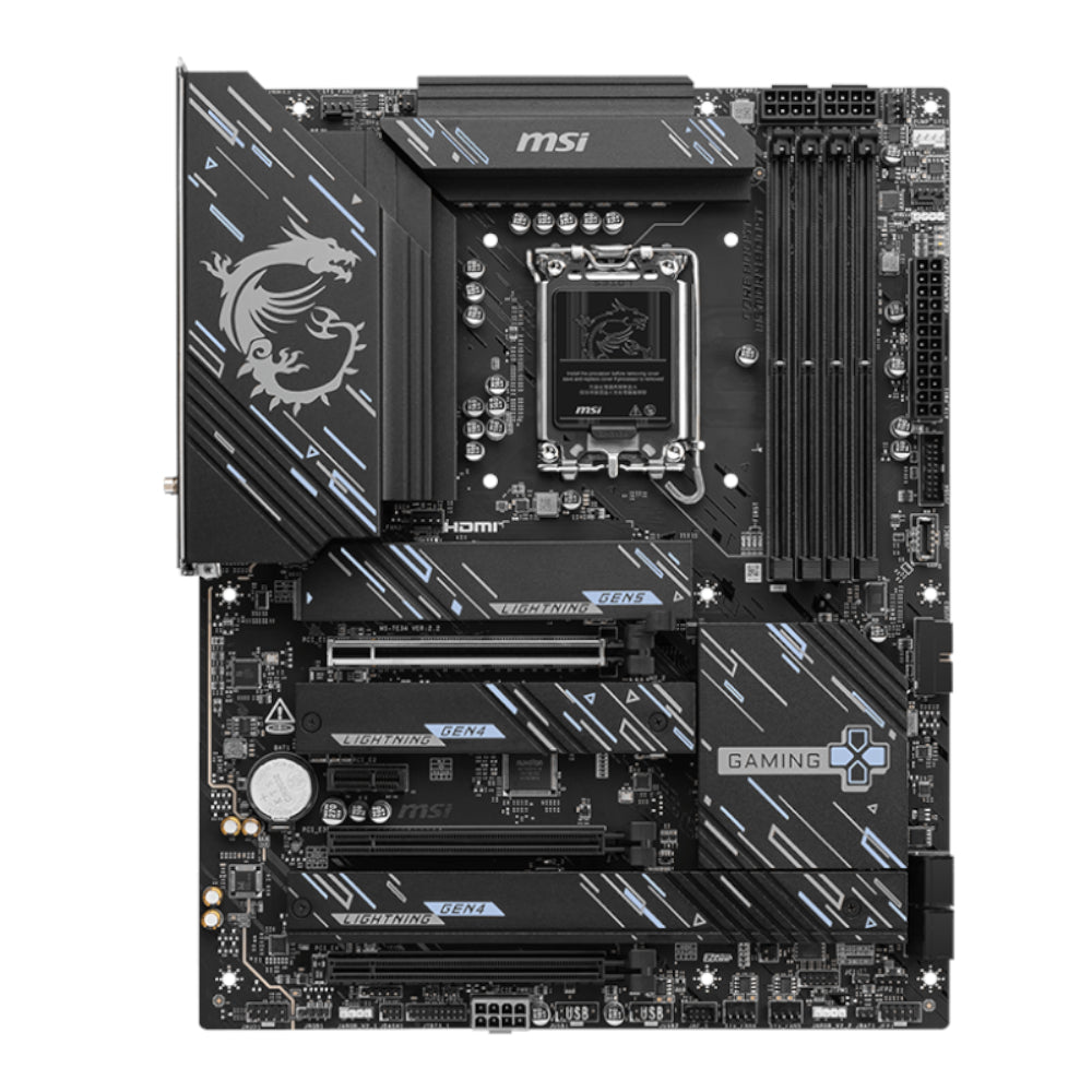 MSI Z890 GAMING PLUS WIFI DDR5 Intel LGA1851 ATX Gaming Motherboard