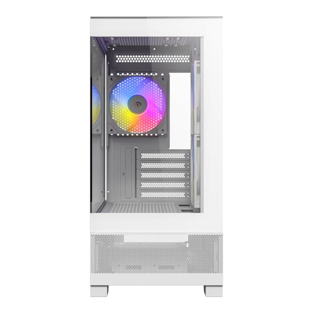 Antec CX500M Micro-ATX | ITX RGB Mini-Tower Gaming Chassis Type-C - White