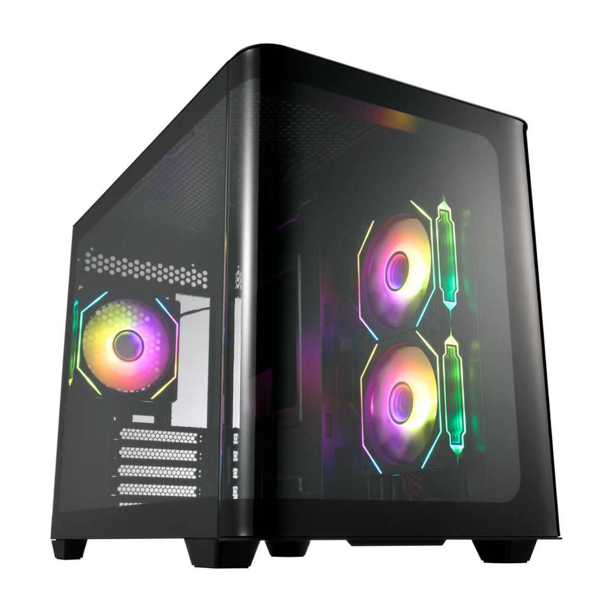 FSP S380 M-ATX ARGB Gaming Chassis and VITA GM 750W Power Supply Bundle