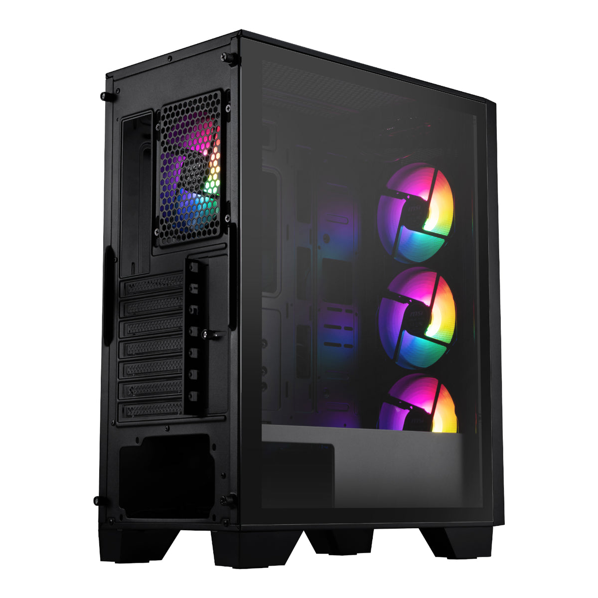MSI MAG FORGE 130A Airflow ATX Gaming Chassis - Black