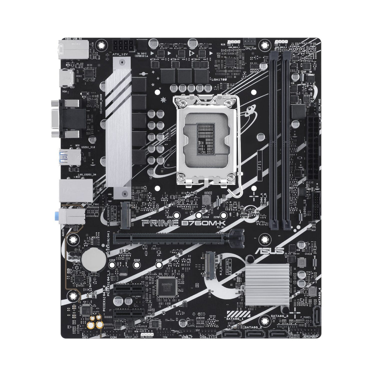 Asus PRIME B760M-K LGA1700 mATX Motherboard