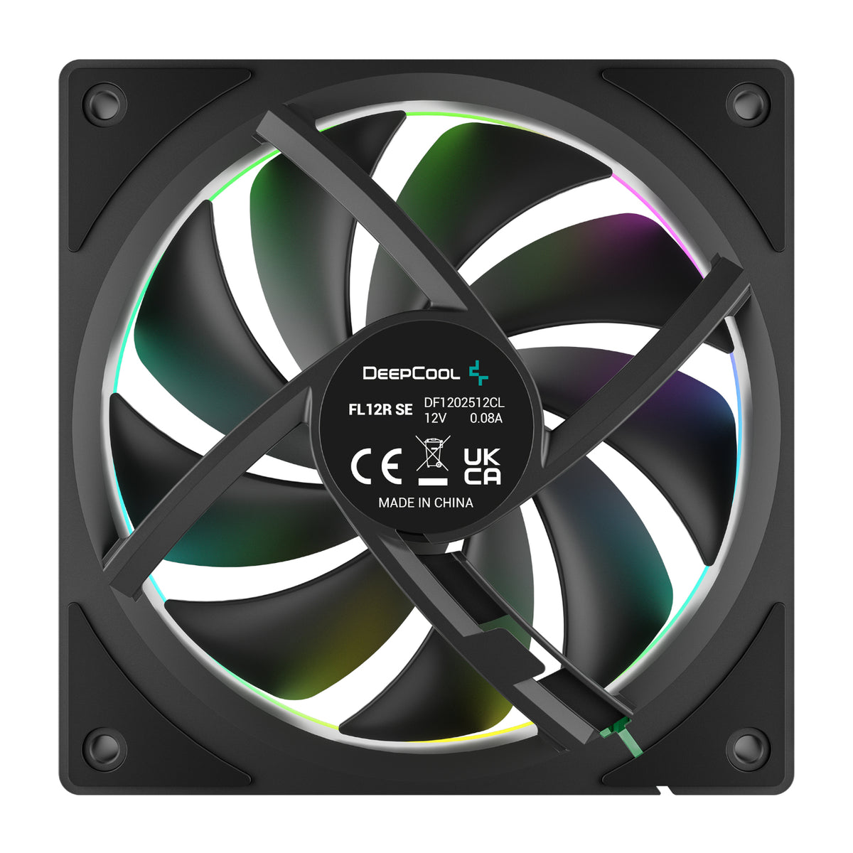 DeepCool FL12R SE 3-in-1 ARGB 120mm PWM 3 Fan Pack - Black
