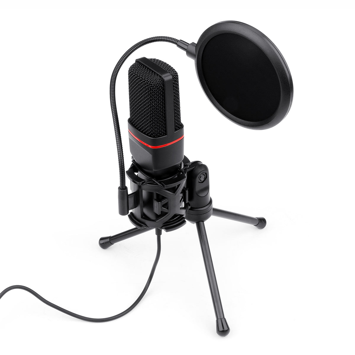 REDRAGON SEYFERT 3.5mm Aux Gaming Mic and Tripod - Black