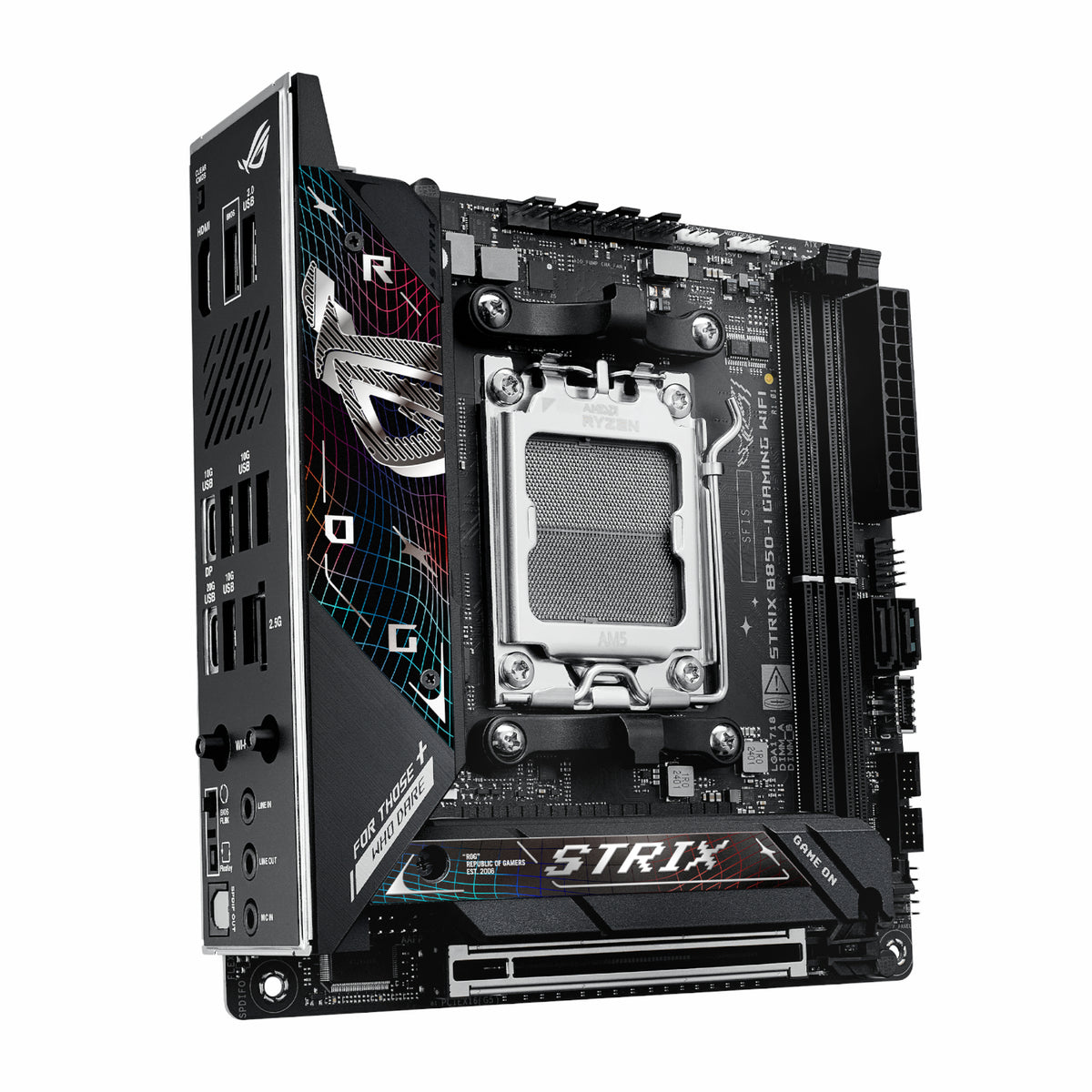 Asus ROG Strix B850-I Gaming WiFi AM5 Mini-ITX Gaming Motherboard
