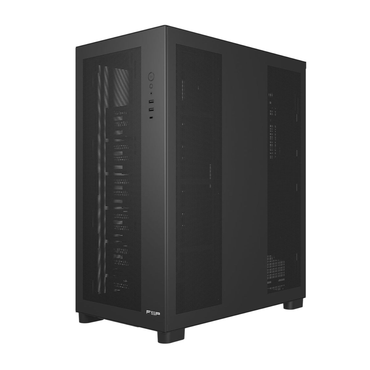 FSP U500 E-ATX Workstation Chassis - Black