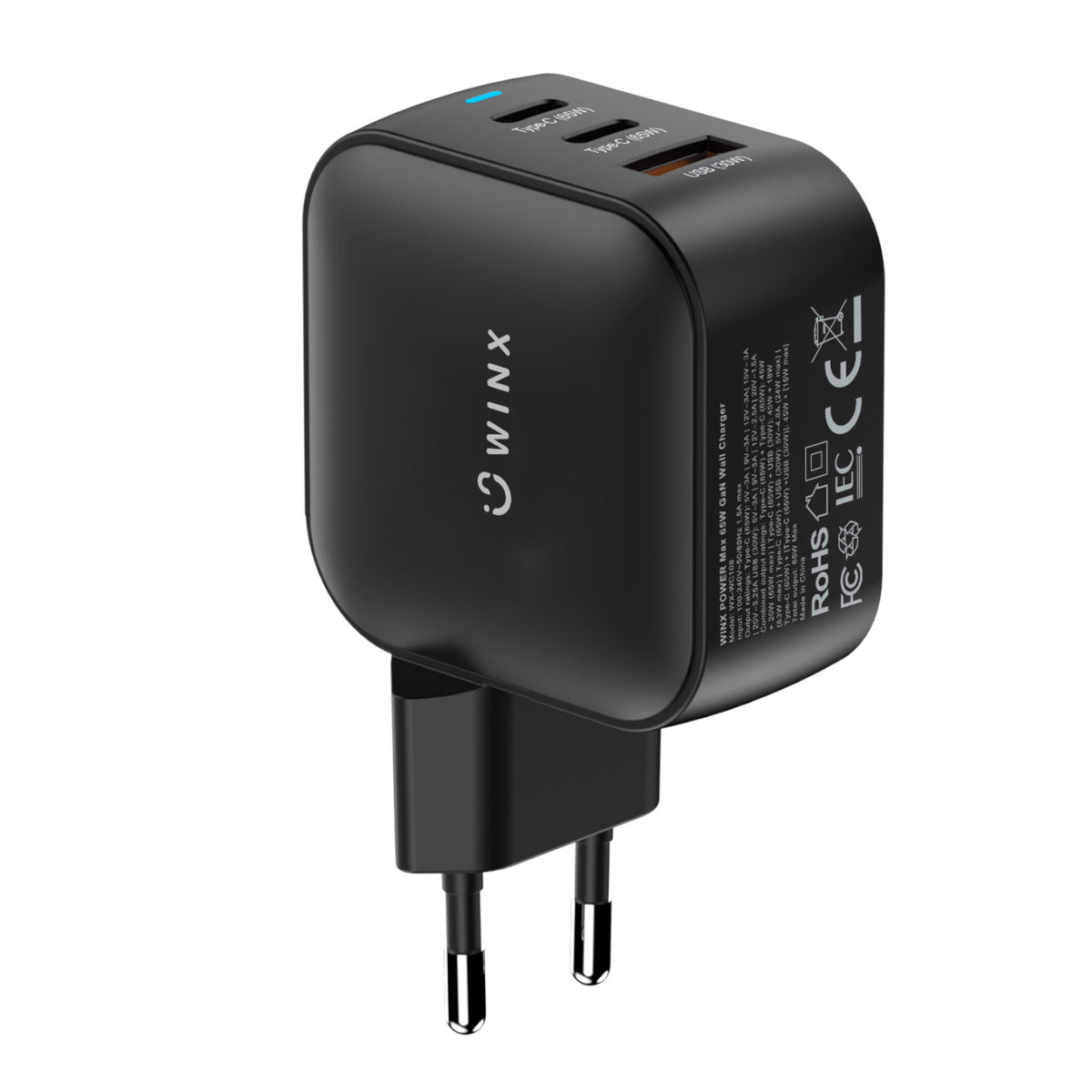 WINX POWER Max 65W GaN Wall Charger