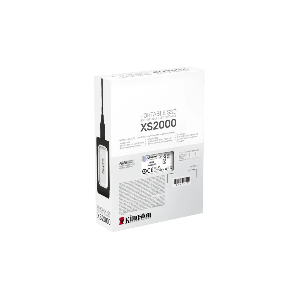 Kingston XS2000 1TB Portable External SSD - iDesign Communications