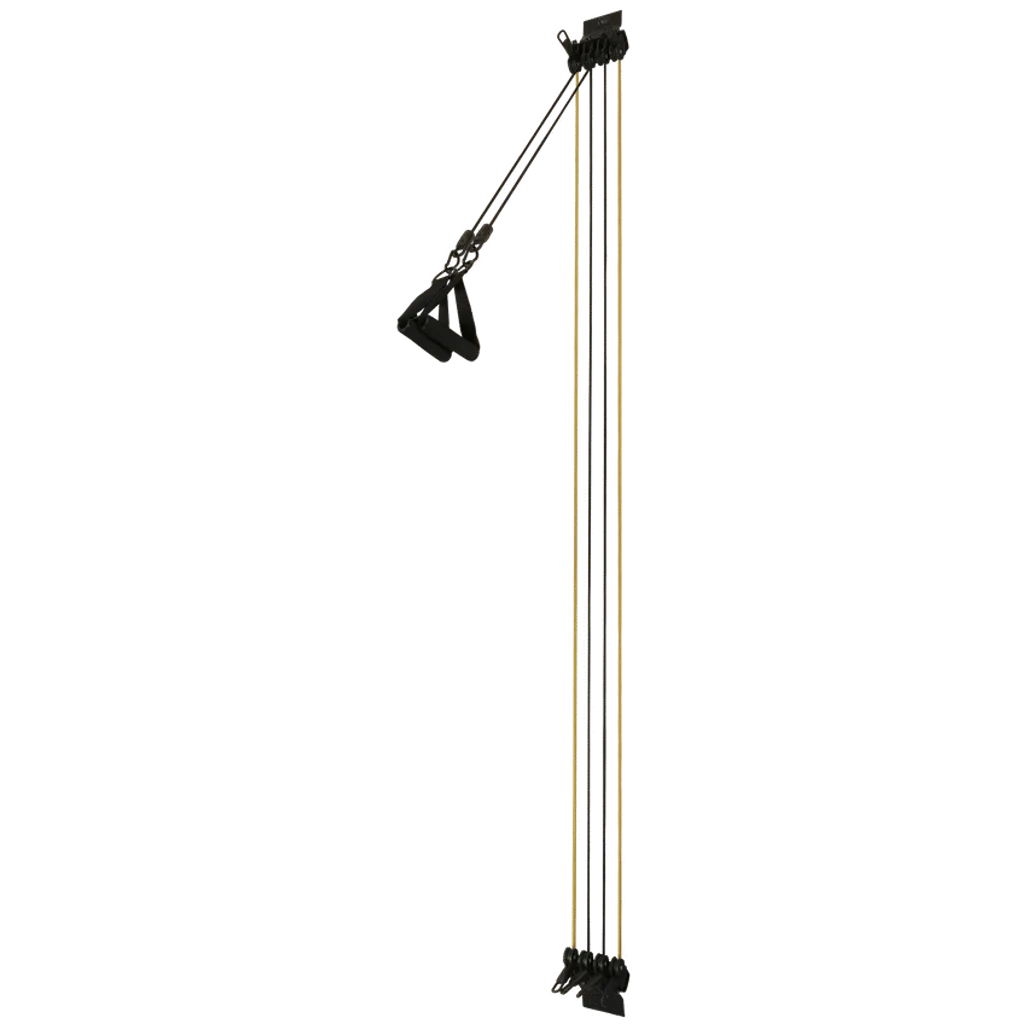 Volkano Active Doorway Gym - Black/Yellow