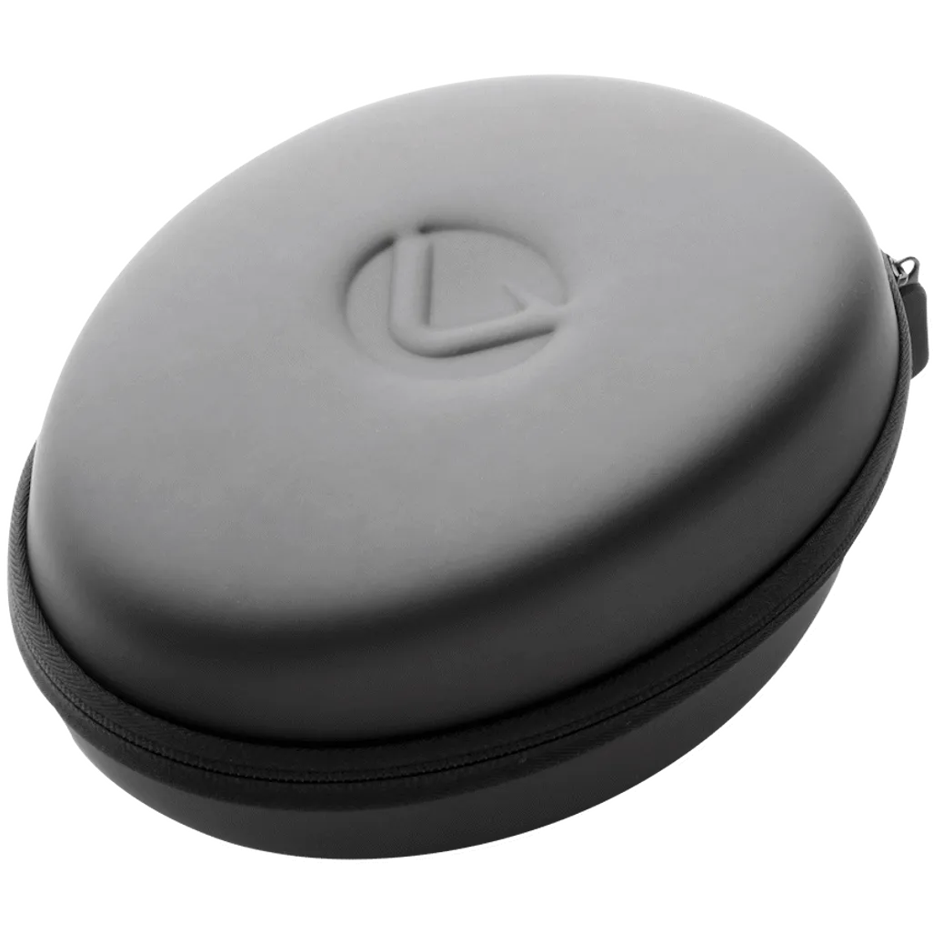 Volkano Shell Elliptical Headphone Case - Black