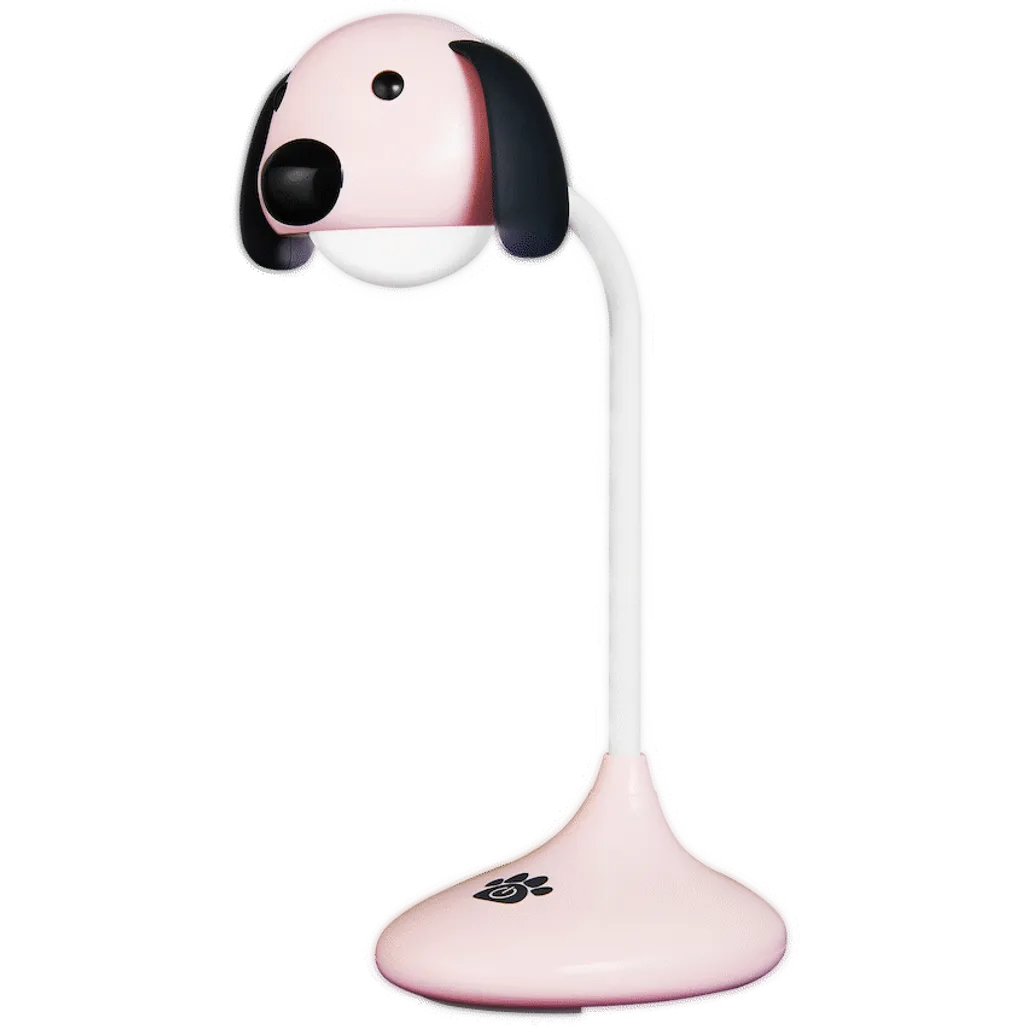 Lumo Neon Series LED Desk Lamp - Pink Dog