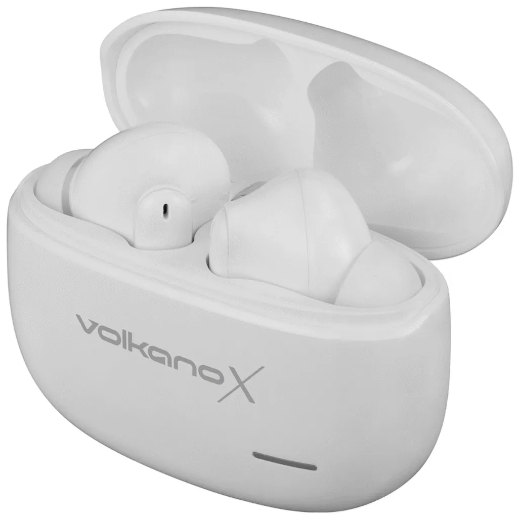 VolkanoX VXT200S Hybrid ANC TWS Earphones - White
