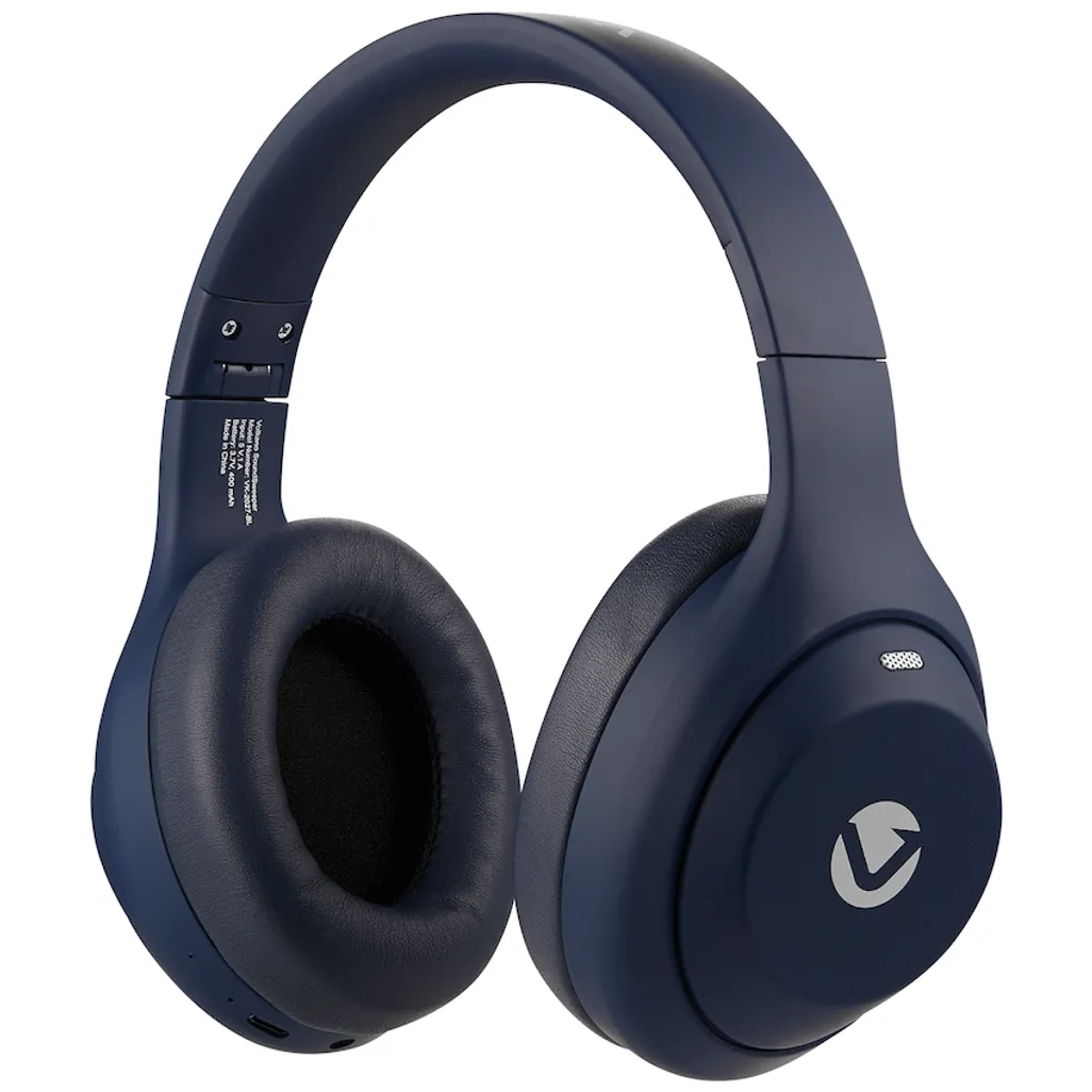 Volkano SoundSweeper Series Active Noise Cancelling bluetooth Headphones - Blue