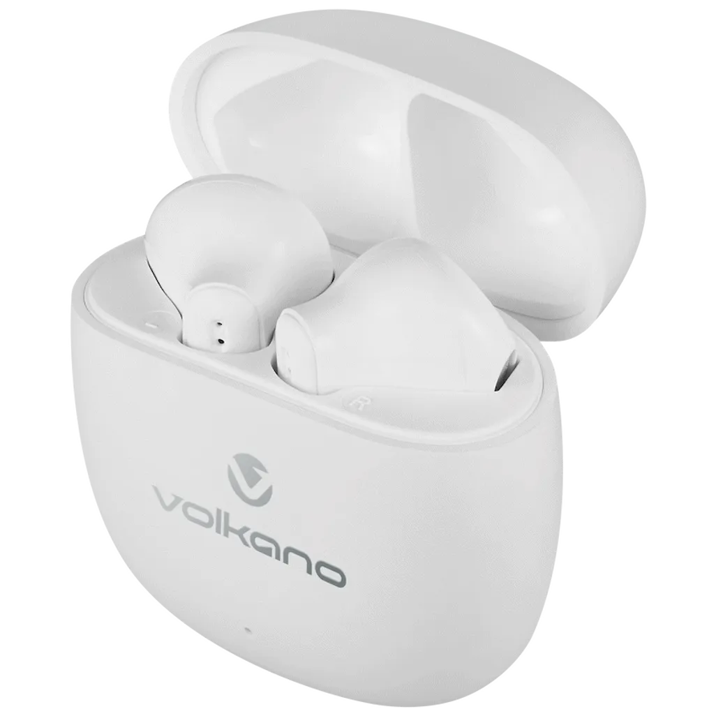 Volkano Sleek Series TWS Earphones - White