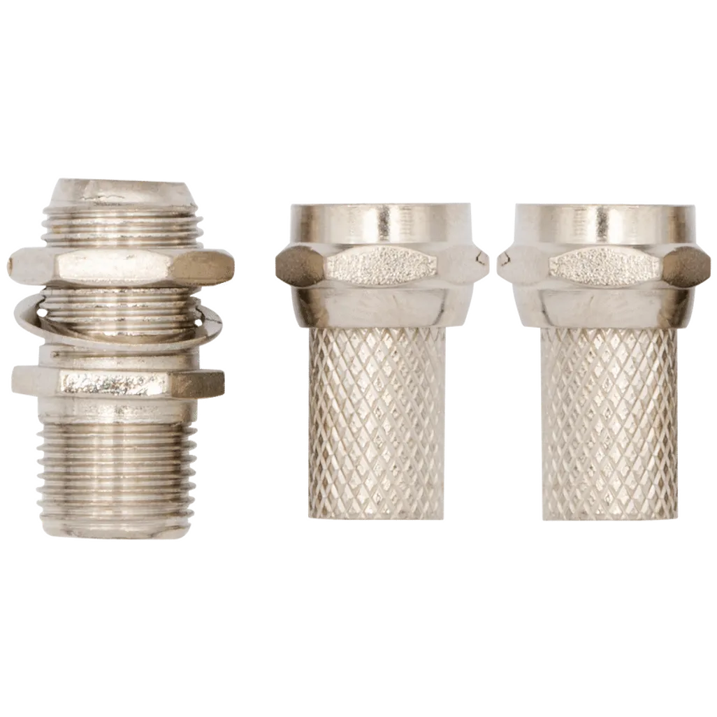 Volkano 2x F Connector & Barrel Joiner
