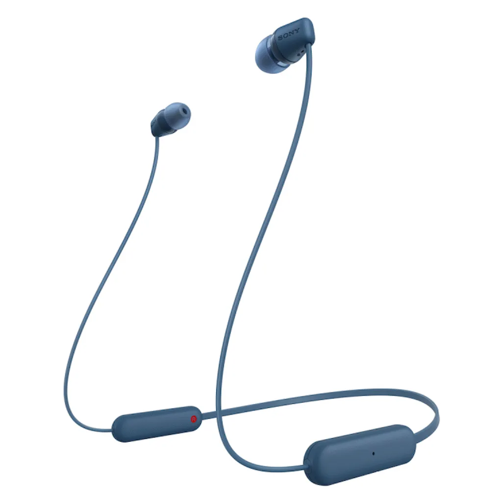 Sony WI-C100 (Blue) Wireless Earphones