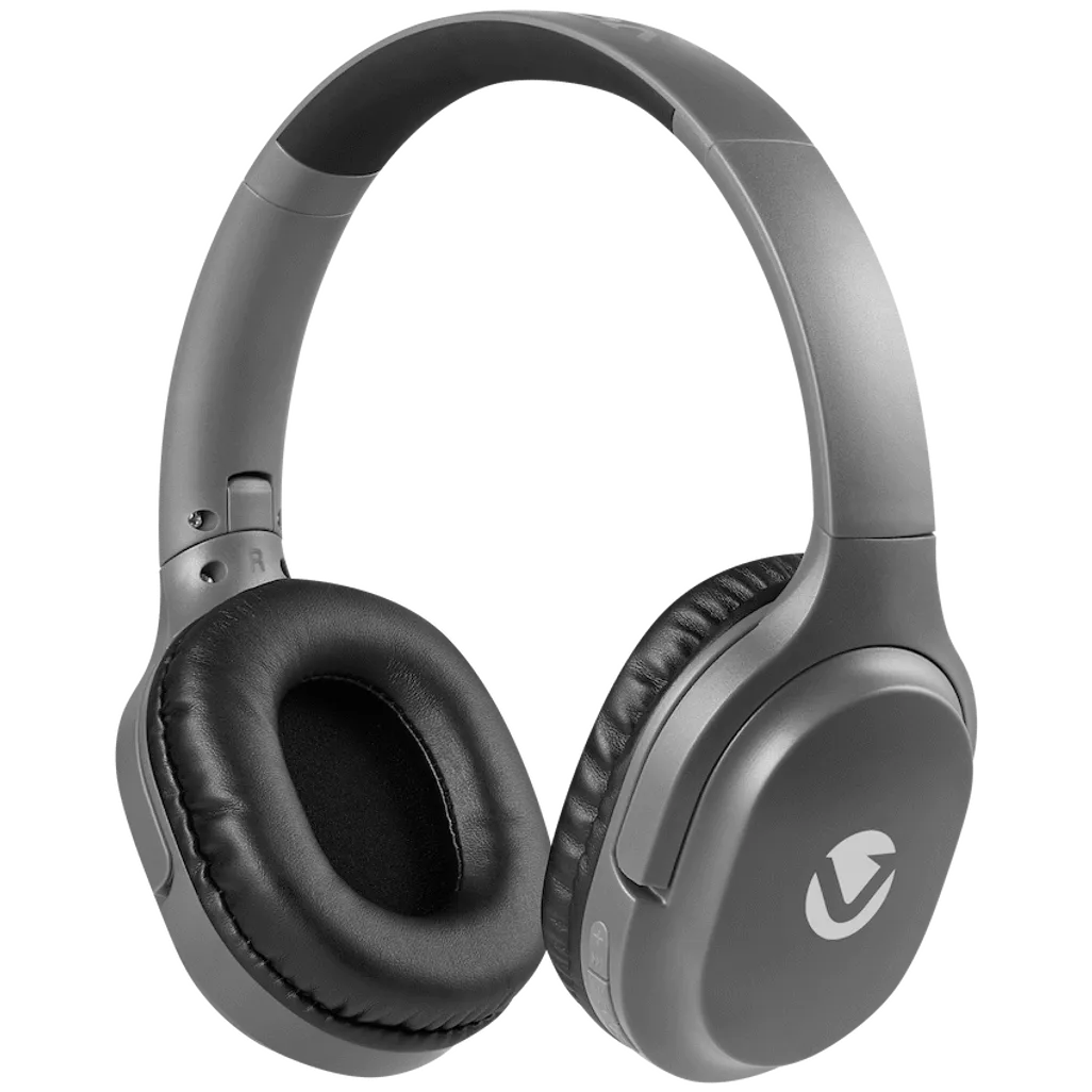 Volkano Pebble Series Bluetooth Headphones - Dark Grey
