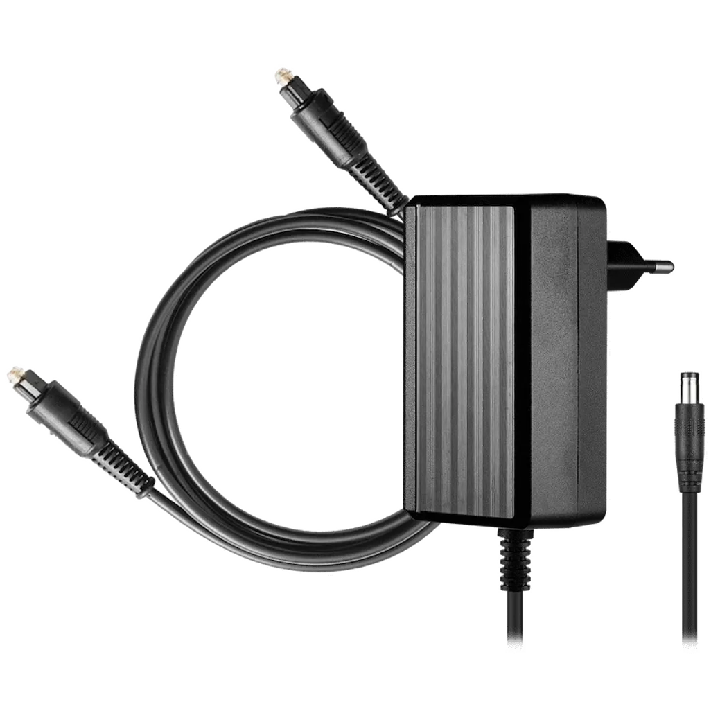 Volkano Power Supply and 3m Toslink Cable Bundle