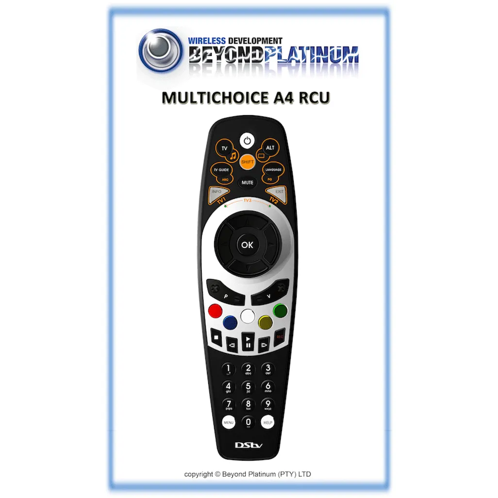 DStv HD Remote (A4)