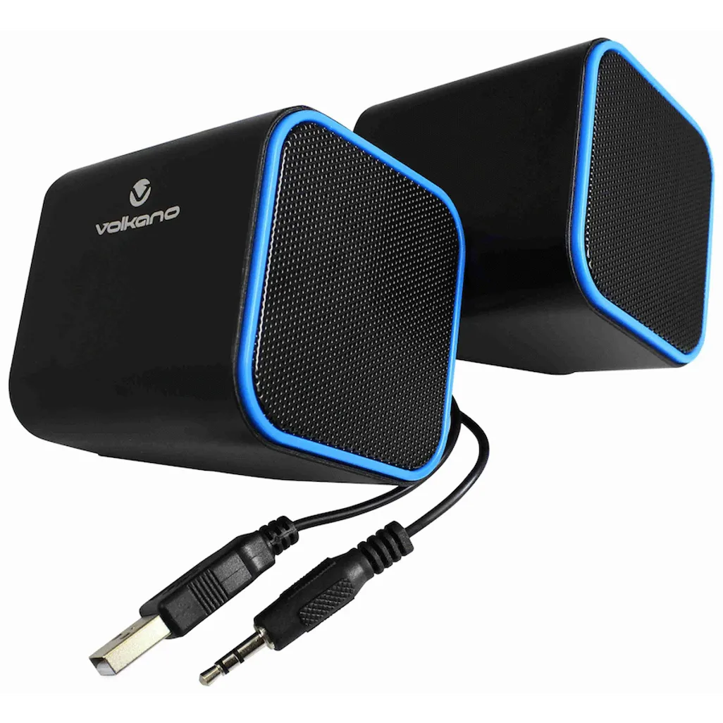 Volkano Diamond Series USB Speaker - Blue