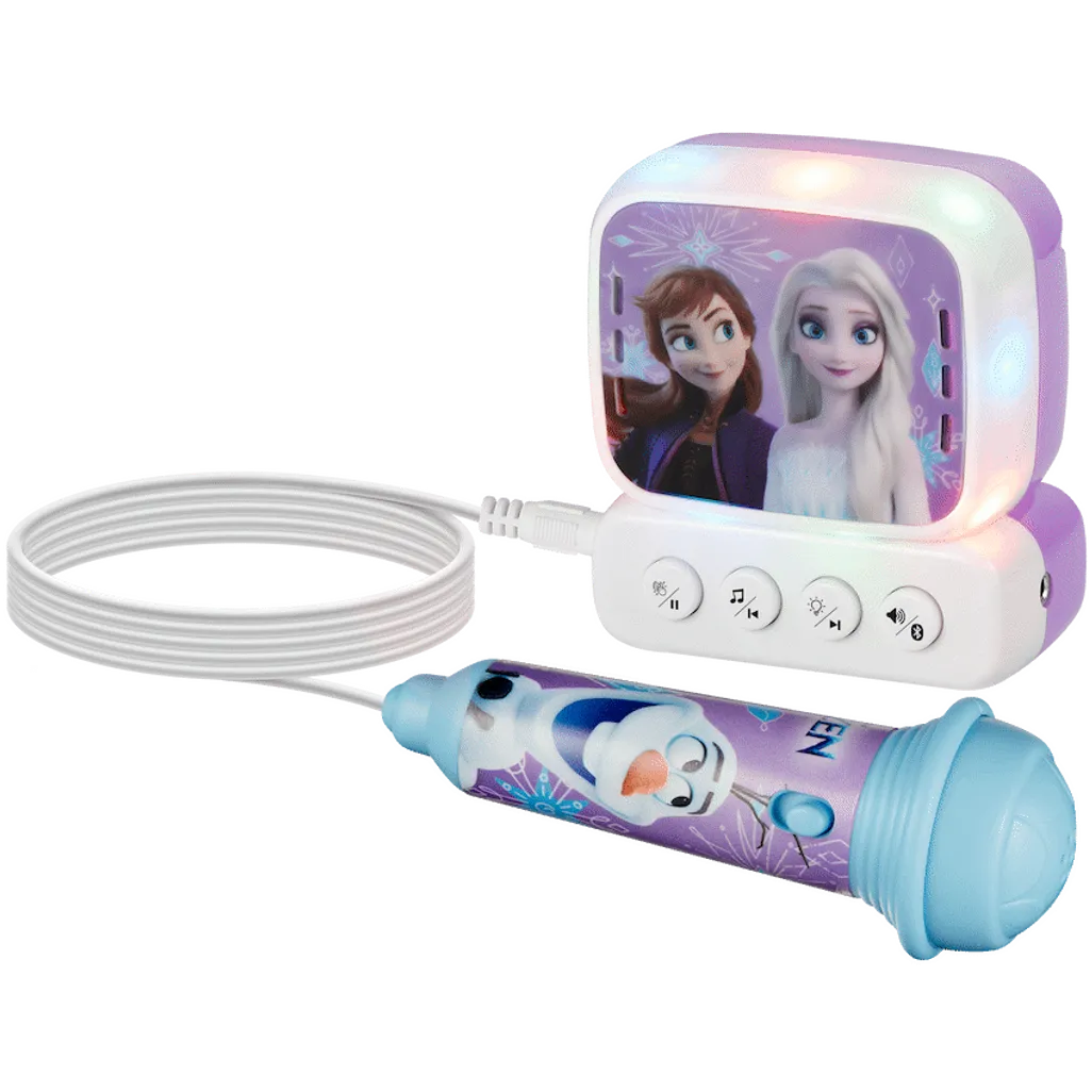 Disney Frozen Bluetooth Mini Karaoke Machine with Belt Hook