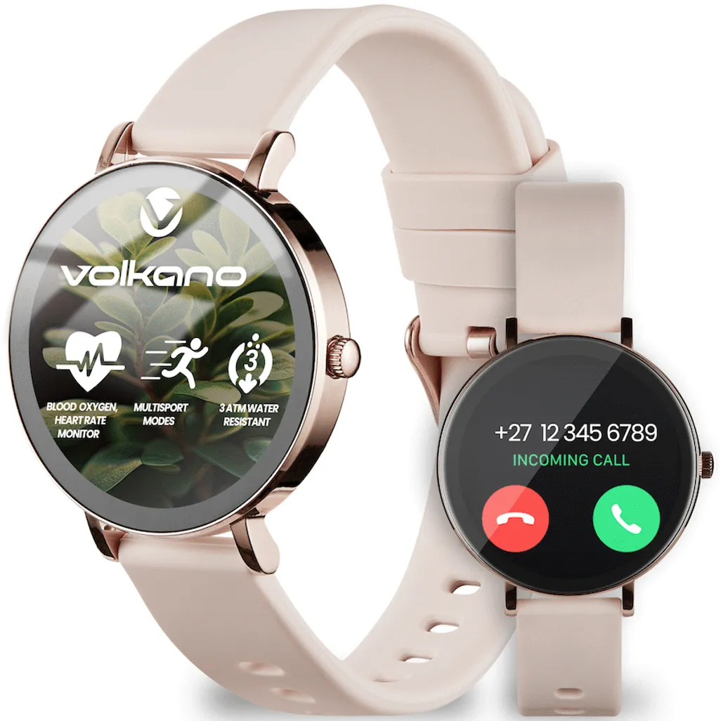Volkano Aurora Series Ladies Smart Watch - Gold