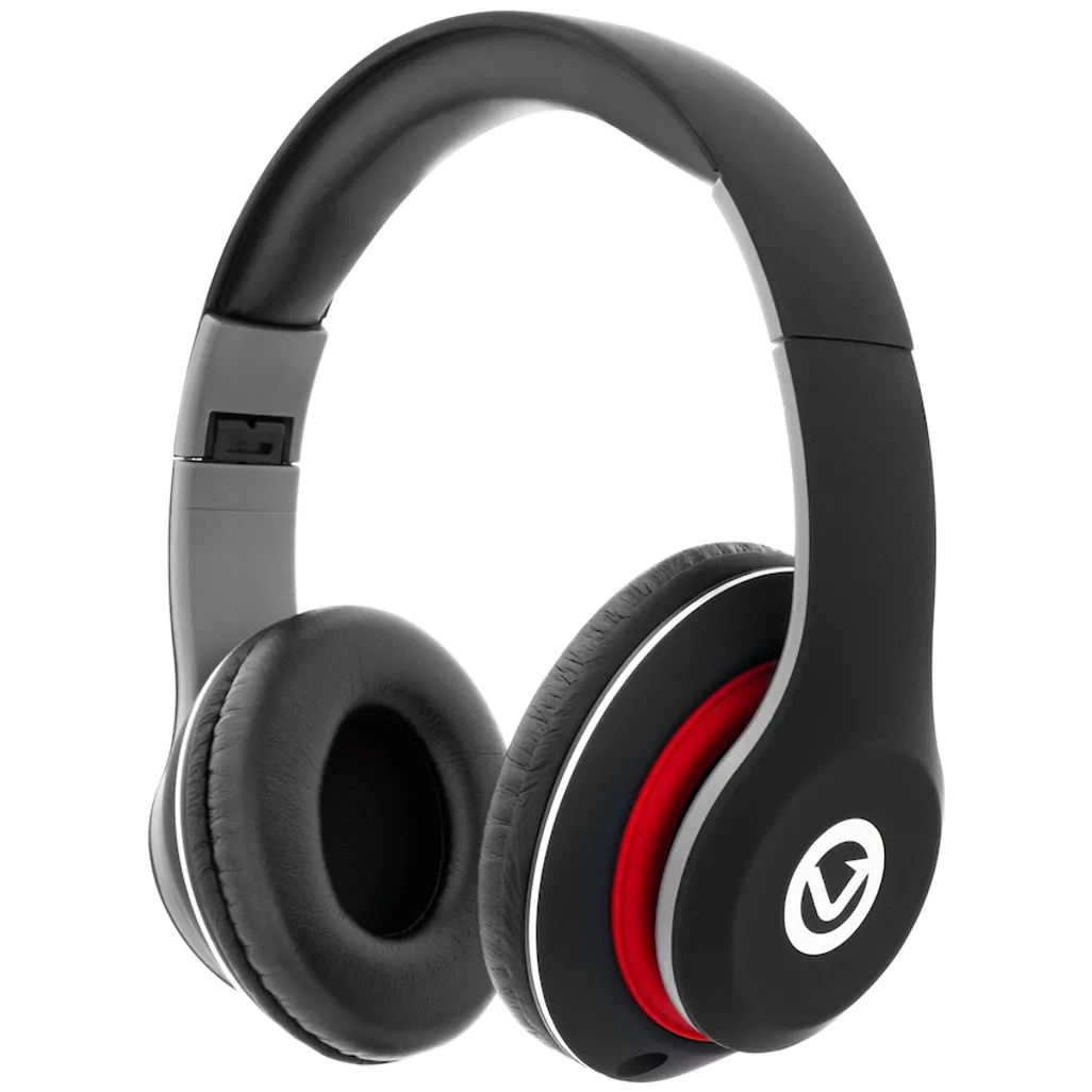 Volkano Falcon Headphones with Microphone - Black