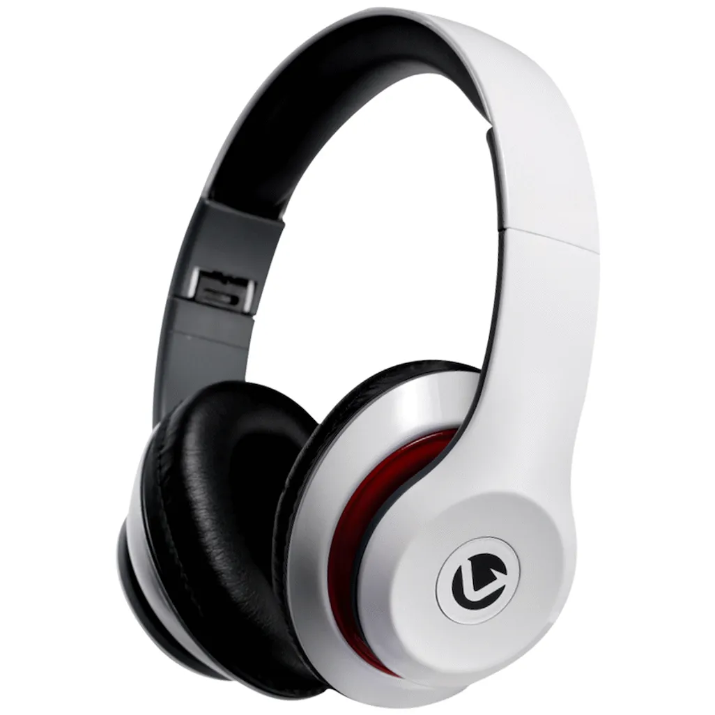 Volkano Falcon Series Headphones with Microphone - White