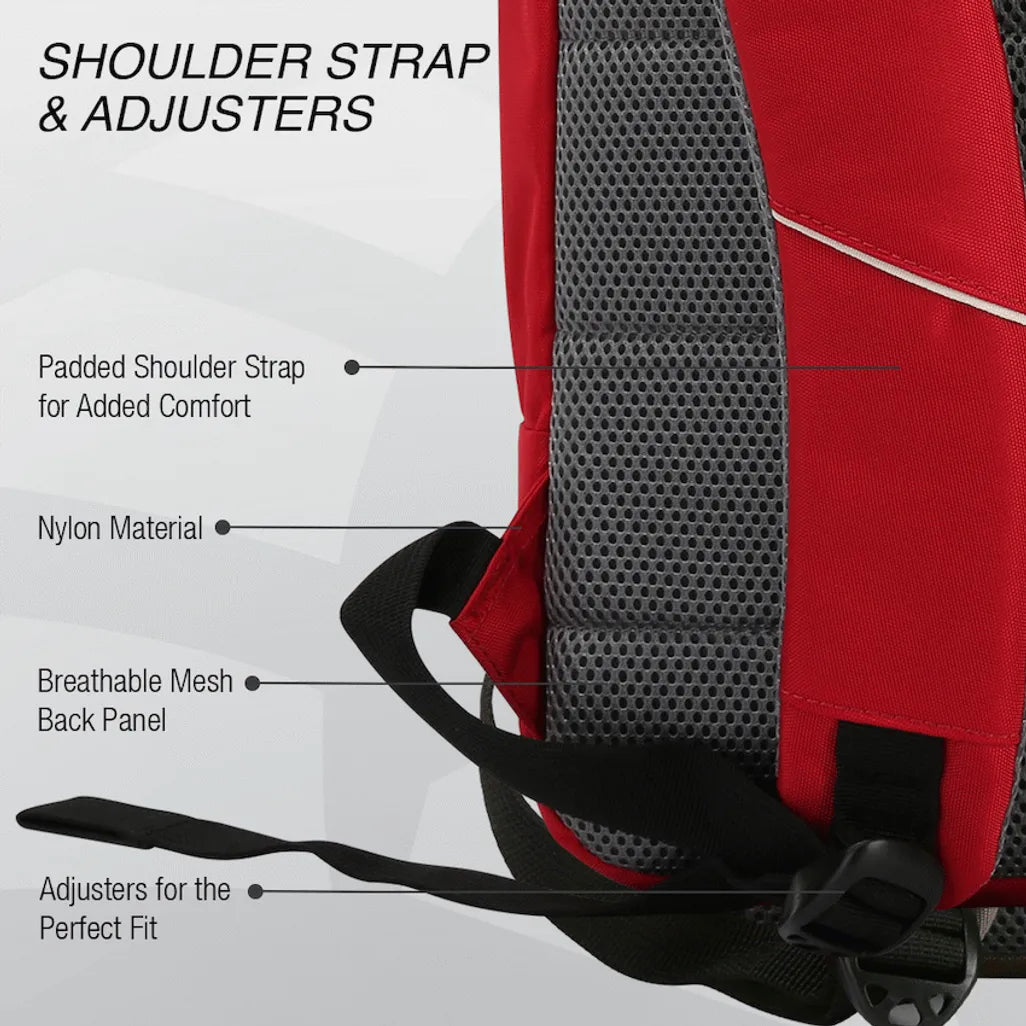 Kingsons Arrow Series Laptop Backpack Red