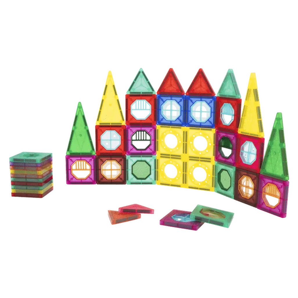 56 Magnetic Tiles, Windows and Stickers
