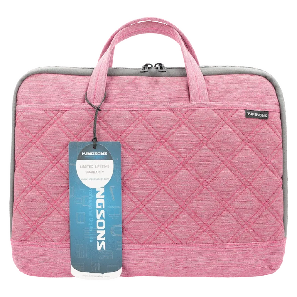Kingsons 15.6 inch Ladies Bag Trace Series - Pink