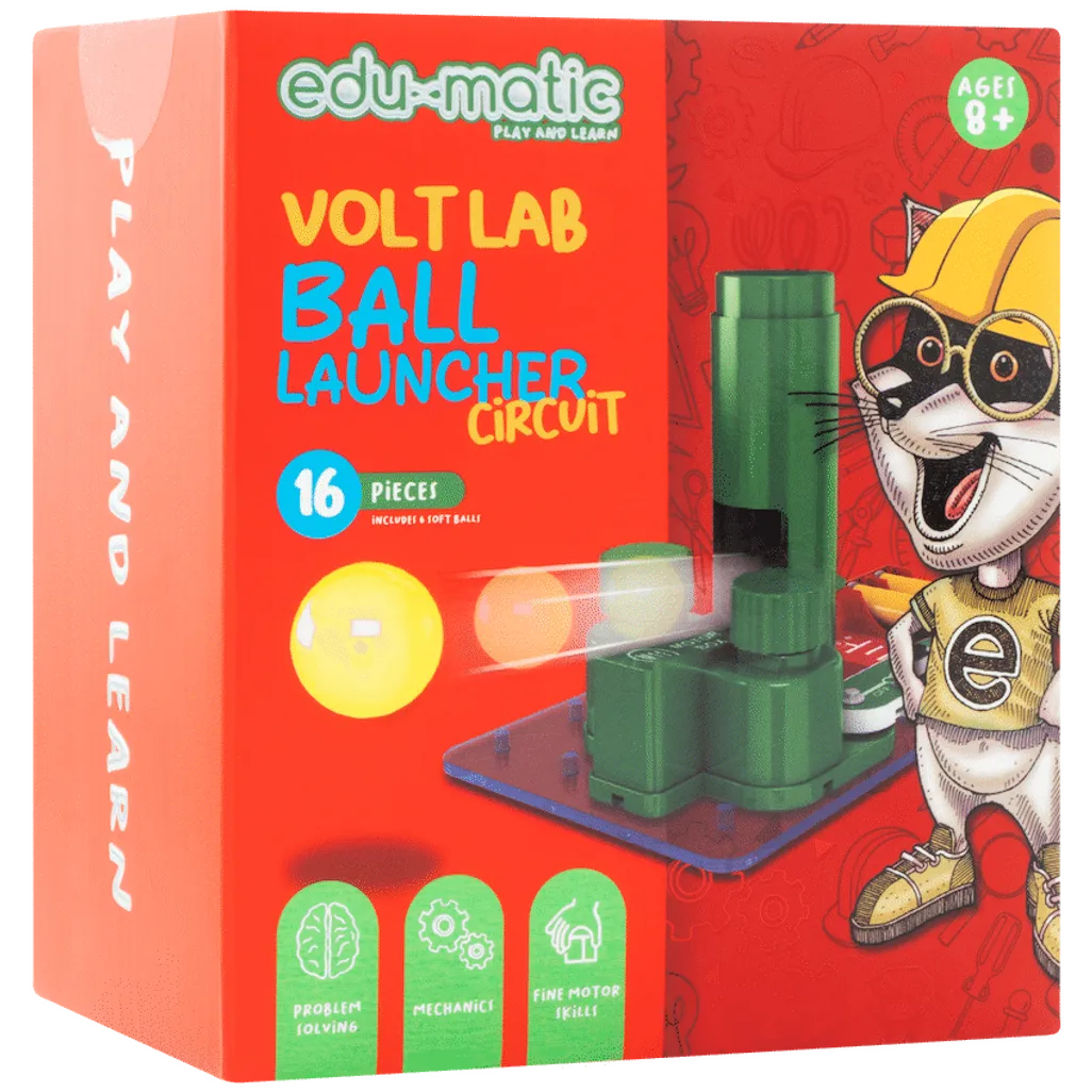 Edu-matic Volt Lab Ball Launcher Circuit