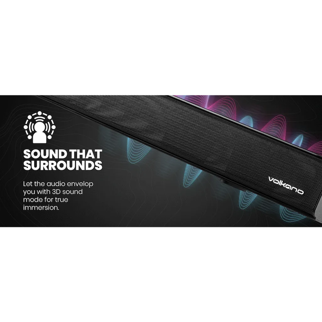 Volkano Turbulent Series 80w 2.1 Soundbar