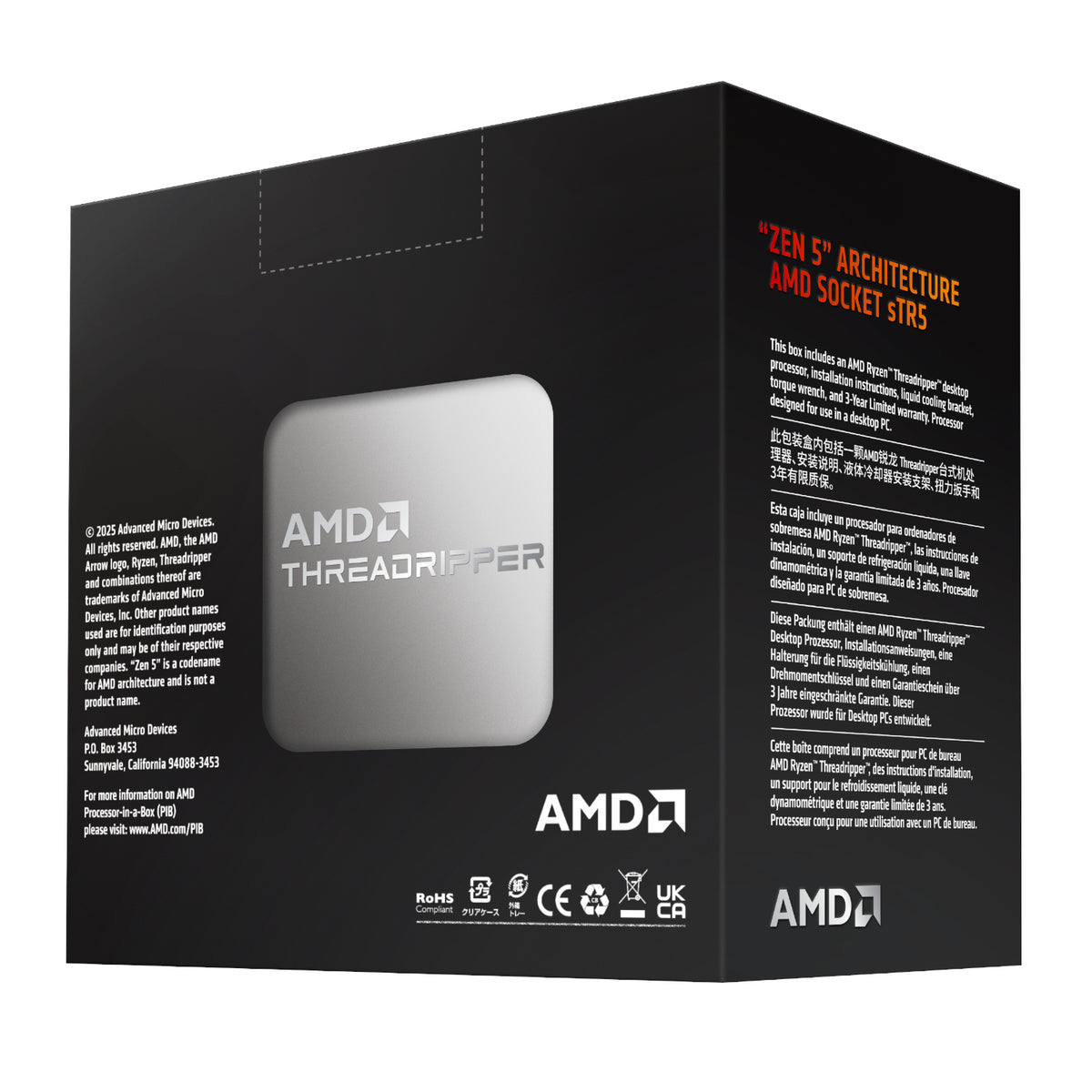 AMD Ryzen Threadripper 9960X 24-Core 4.2GHz CPU