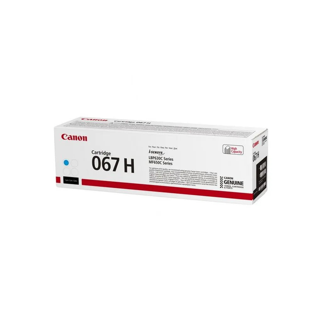 Canon 067H Cyan Toner Cartridge 2,350 Pages Original - iDesign Communications