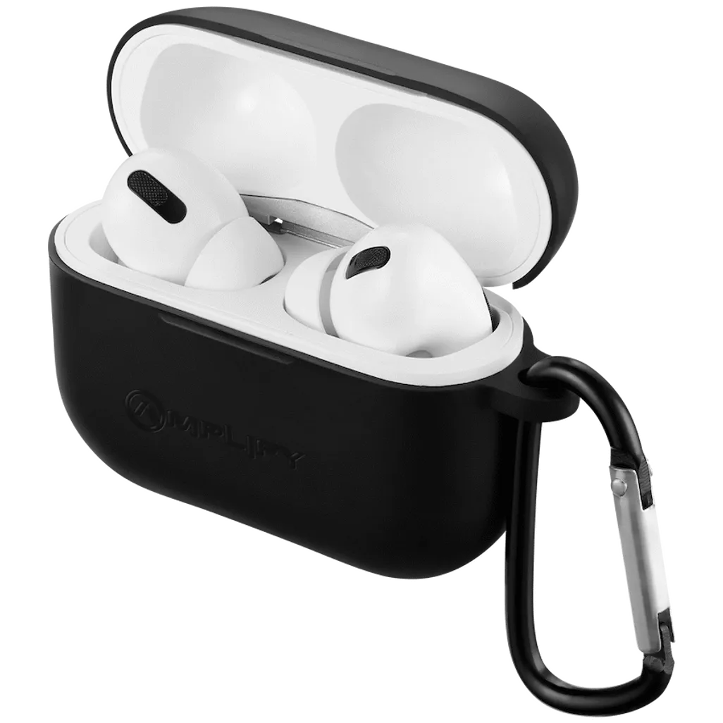 Amplify Note X Series TWS Earphones - White Case + Black Cover