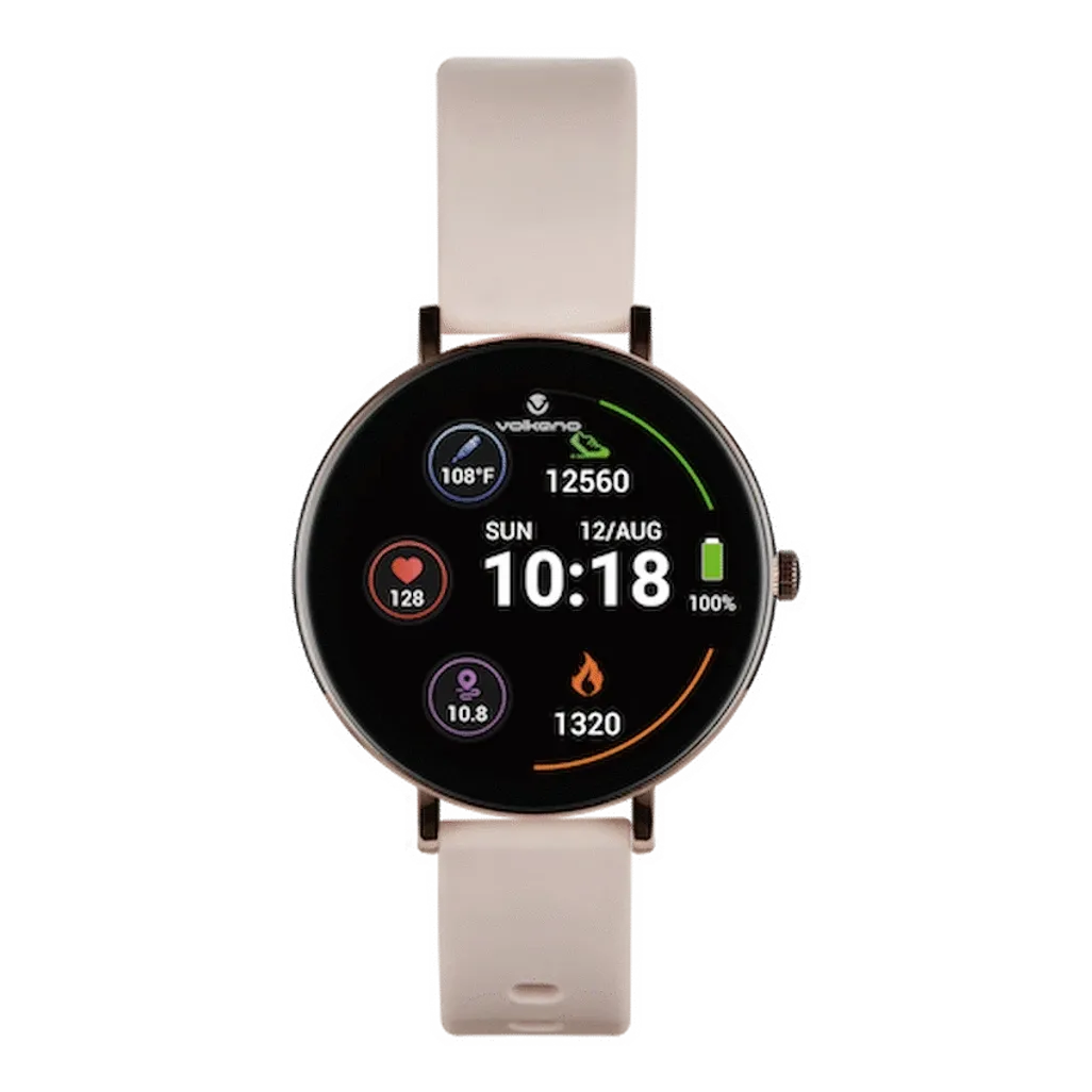 Volkano Aurora Series Ladies Smart Watch - Gold