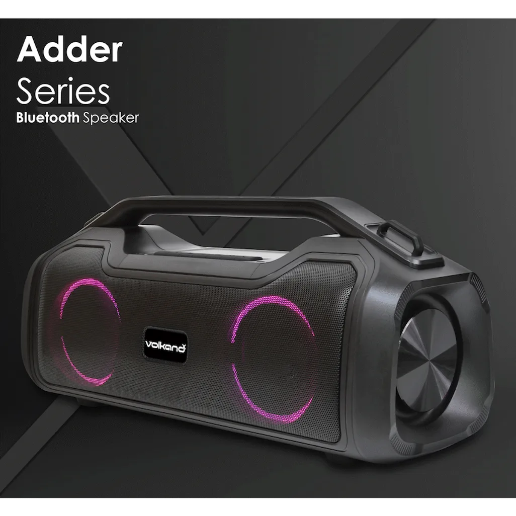 VolkanoX Adder Series Bluetooth Speaker - Black