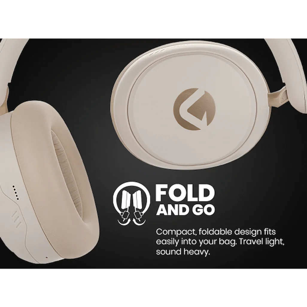 Volkano Lexi Bluetooth Headphone with ANC - Nude