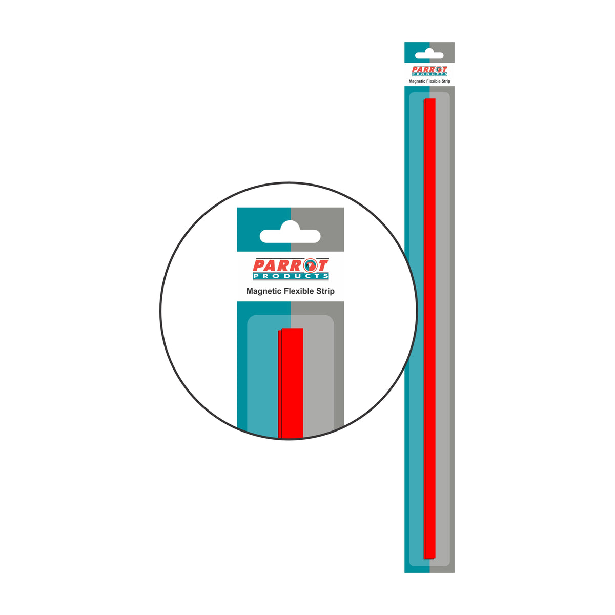 Magnetic Flexible Strip (1000*15mm - Blue)