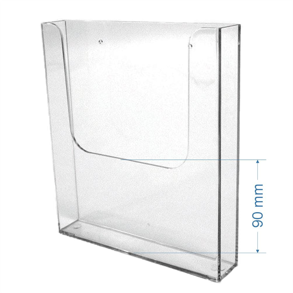 Wall Mountable A4 Acrylic Brochure Holder