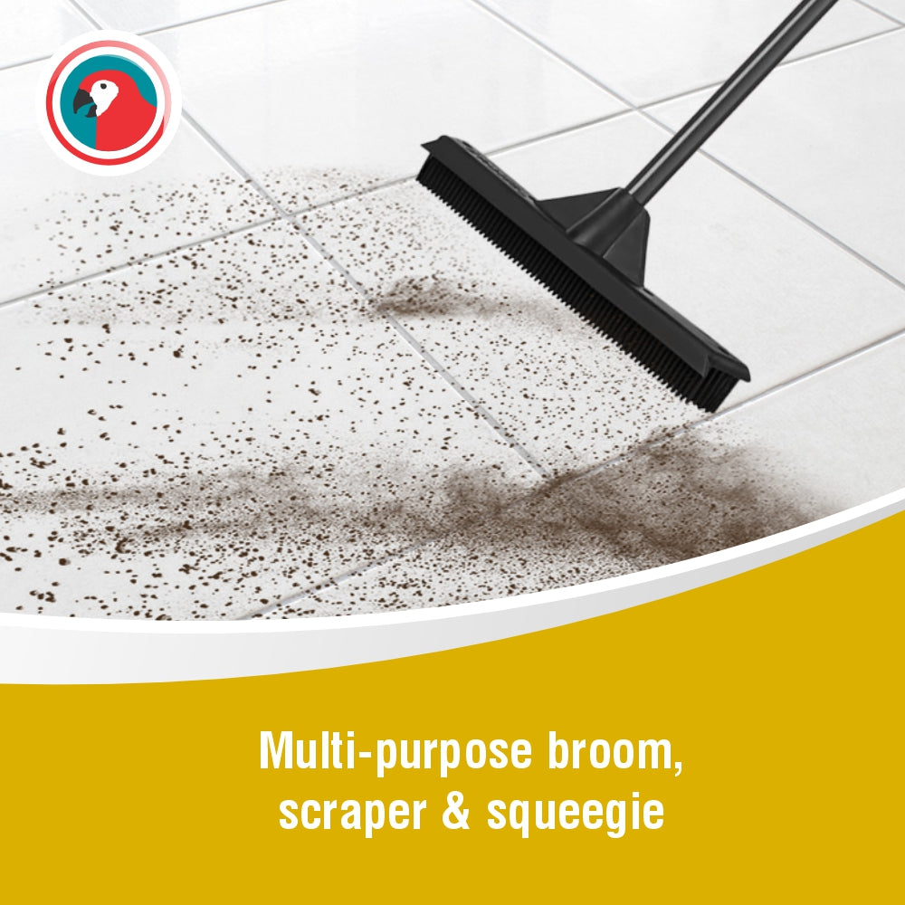 Janitorial Rubber Broom (300mm)