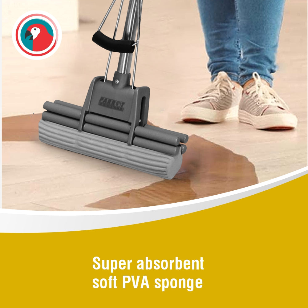 Mop Pva Stainless Steel Double Roller