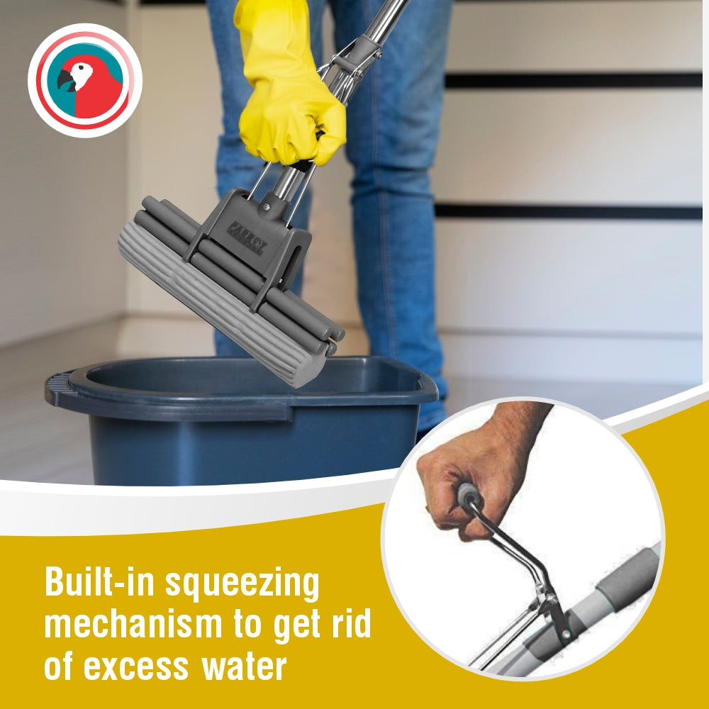 Mop Pva Stainless Steel Double Roller
