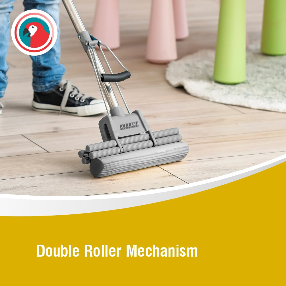 Mop Pva Stainless Steel Double Roller