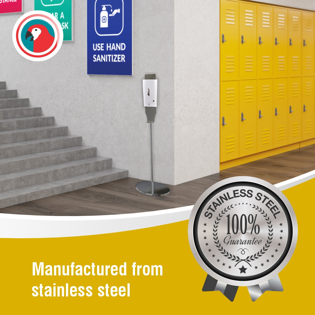 Janitorial Dispenser Stand - Stainless Steel