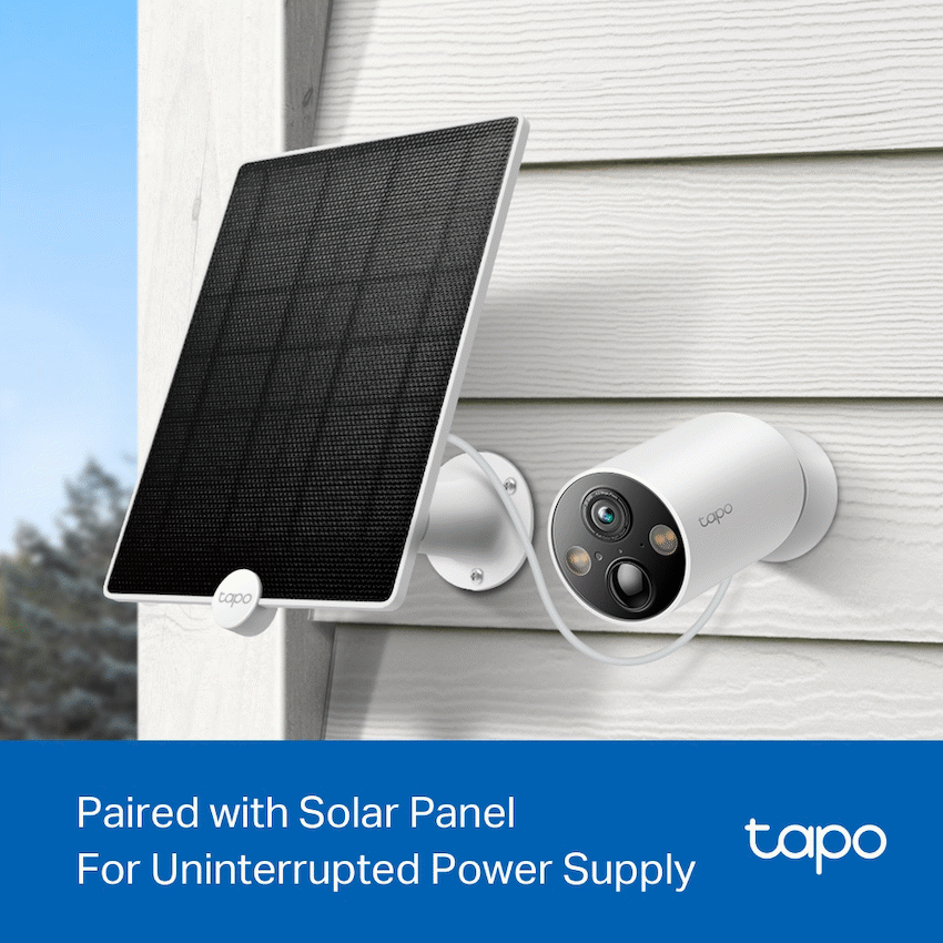 TP-Link Tapo C425 (2-Pack) 4MP 2K QHD Battery Wire-Free Outdoor Security Camera