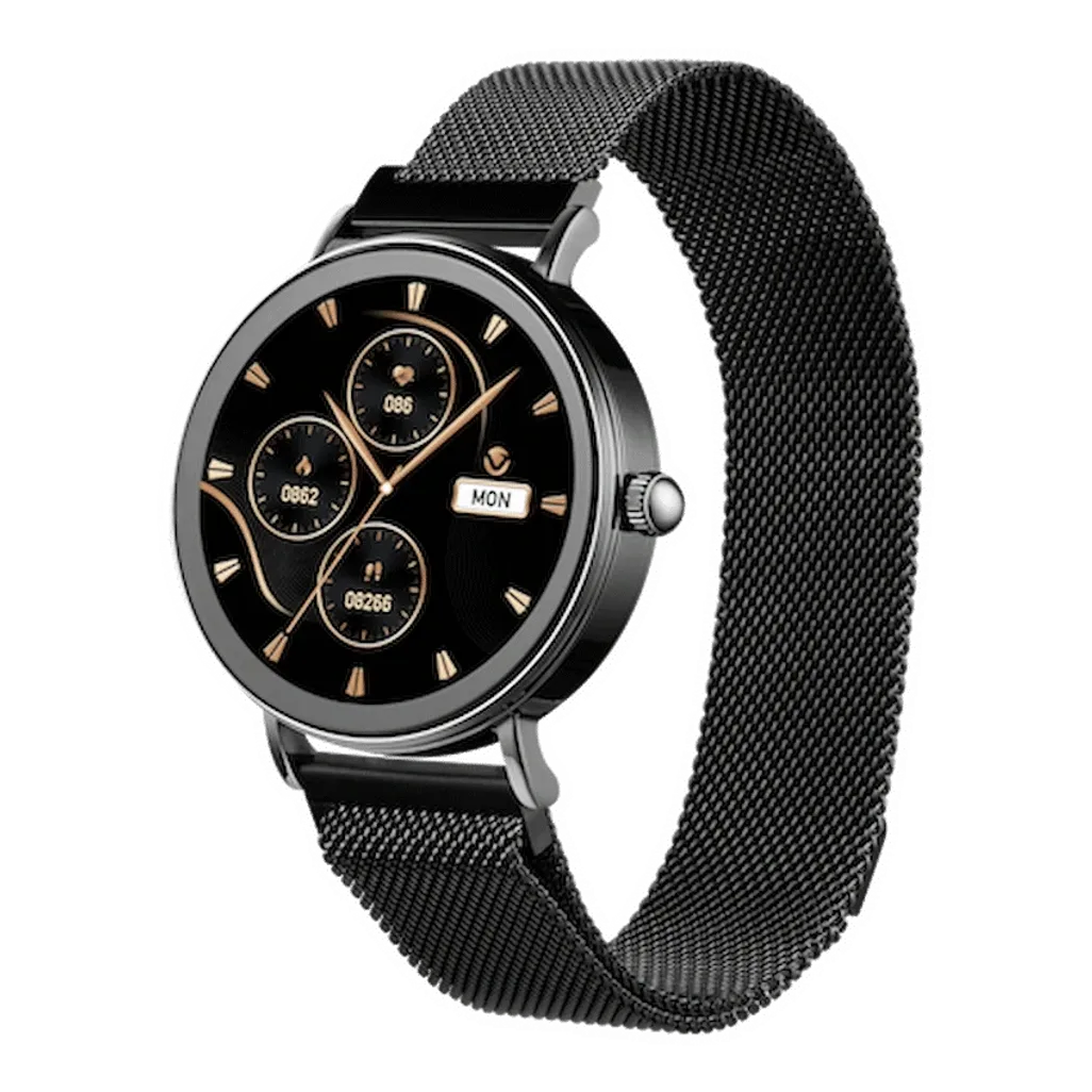 Volkano Valencia Series Ladies Smart Watch - Black