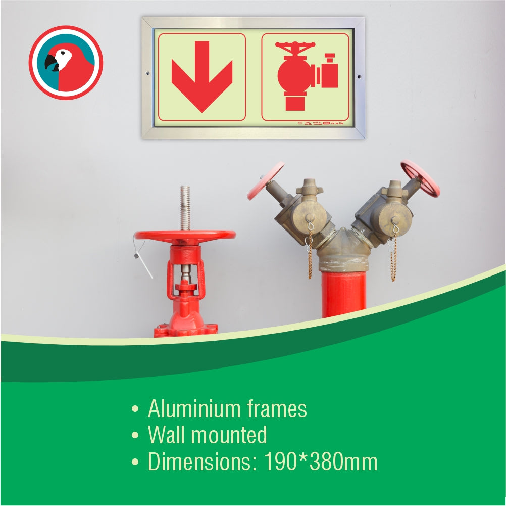 Aluminium Sign Frame 190x380